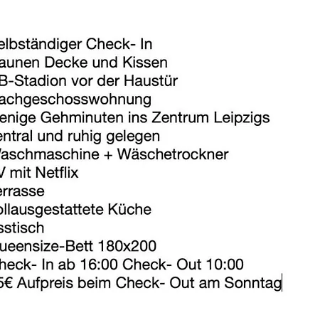Apartment R&l Wettiner Strasse *